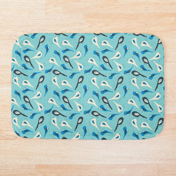 Item preview, Blue Berry Birds Pattern - Colección Orchard Birds designed and sold by SarahPrice.