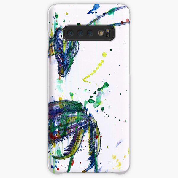 PRAYING MANTIS watercolor and ink portrait.1 Samsung Galaxy Snap Case