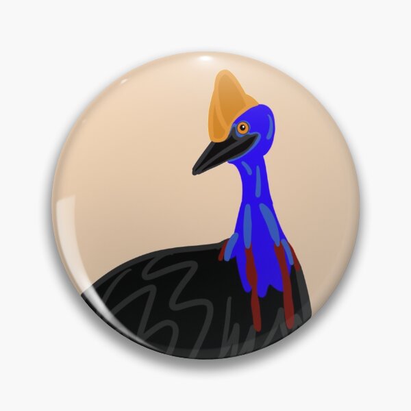 Item preview, Judging Cassowary - Cartoon designed and sold by bellamousse design co.