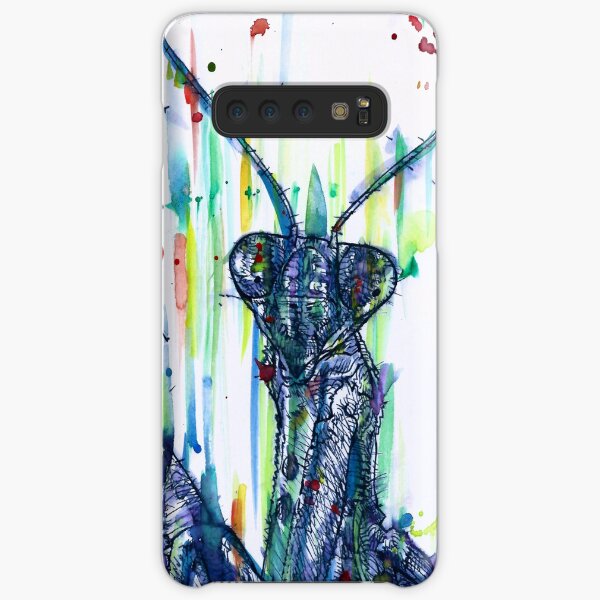 PRAYING MANTIS watercolor and ink portrait.2 Samsung Galaxy Snap Case