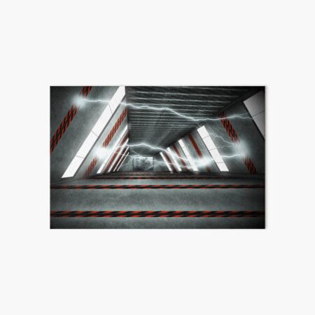 Scp 076 Able The Corridor Art Board Print By Scpillustrated Redbubble