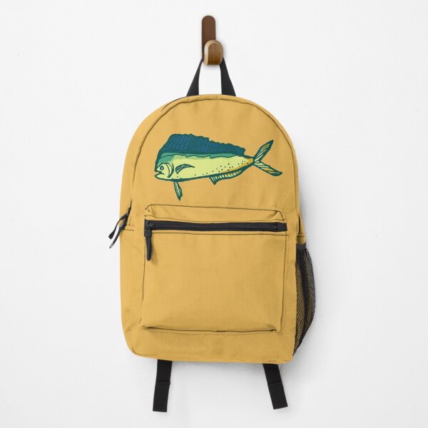 Vista previa del artículo con la obra «Colorido mahi mahi pescado», diseñado y vendido por elysedraws.