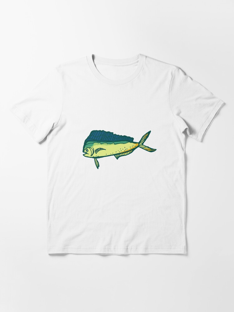"Colorful Mahi Mahi Fish " Tshirt for Sale by elysedraws Redbubble