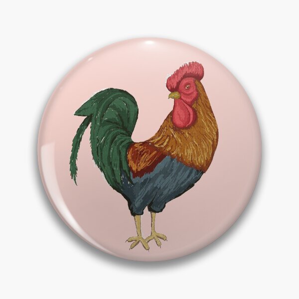 Item preview, rooster designed and sold by Karen Brunat.