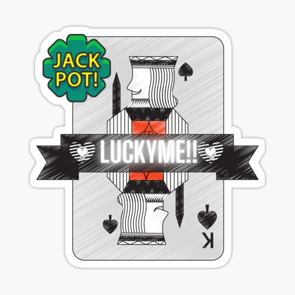Lucky shirt Sticker