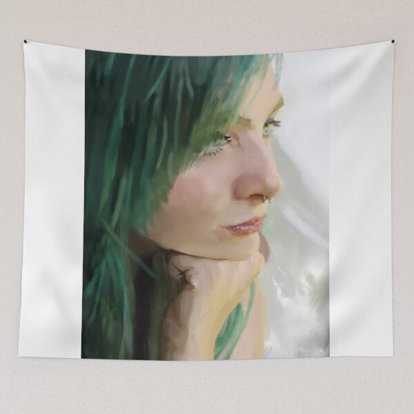 Item preview, she who is lost in thought designed and sold by Snofpix.