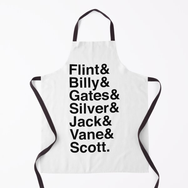 Item preview, Men of Black Sails Ampersand Names (BLACK) designed and sold by bobert-drake.