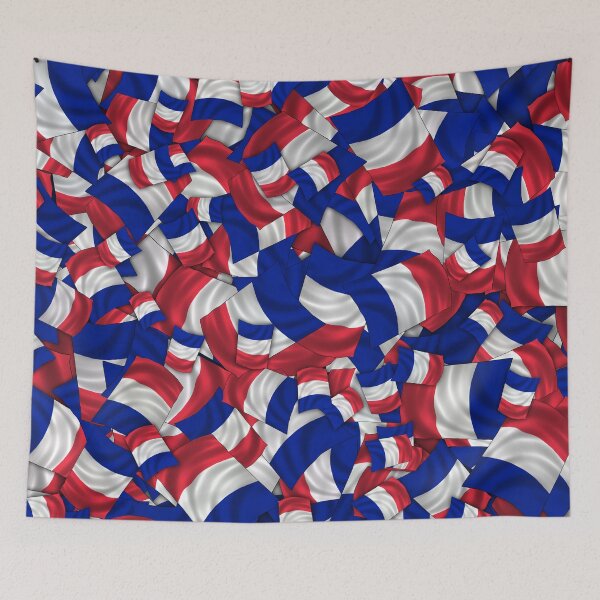 Item preview, France Flag Pattern designed and sold by iamhewho.