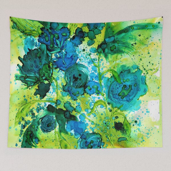 Item preview, Blissful blues designed and sold by Lonabourke.