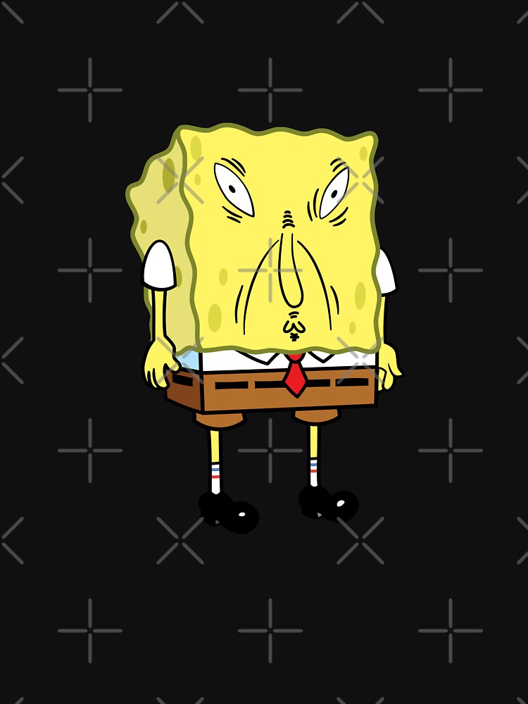 SPONGEBOB MEME funny face Essential T-Shirt for Sale by ARTemSPL