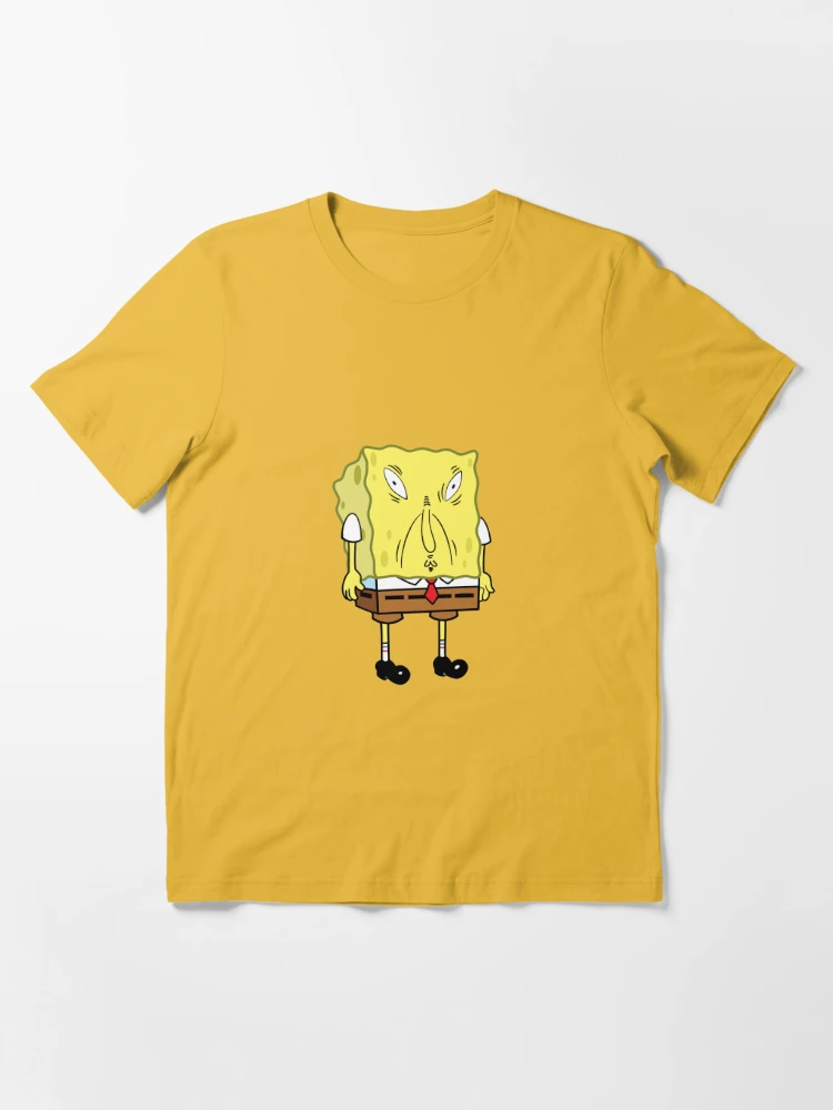 SPONGEBOB MEME funny face Essential T-Shirt for Sale by ARTemSPL