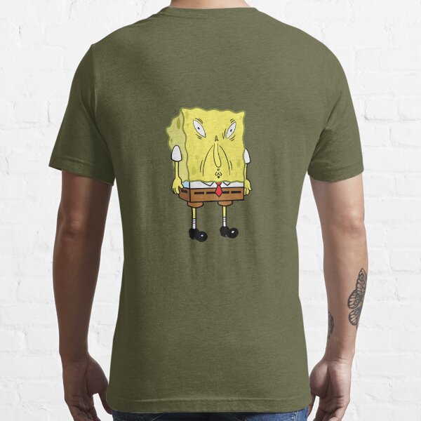 SPONGEBOB MEME funny face Essential T-Shirt for Sale by ARTemSPL