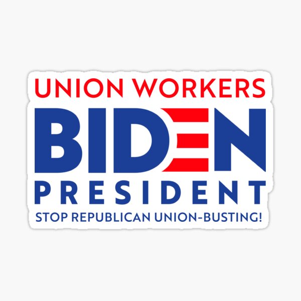 Artikel-Vorschau von Gewerkschaftsarbeiter für Biden, designt und verkauft von RossDillon.