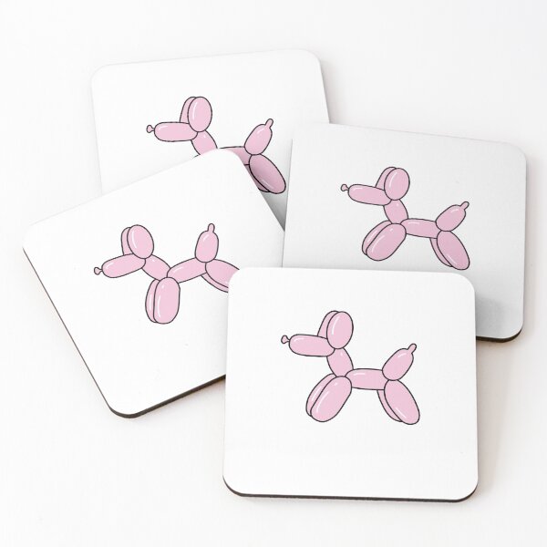 Item preview, pink balloon animal sticker designed and sold by Abbygcarter.