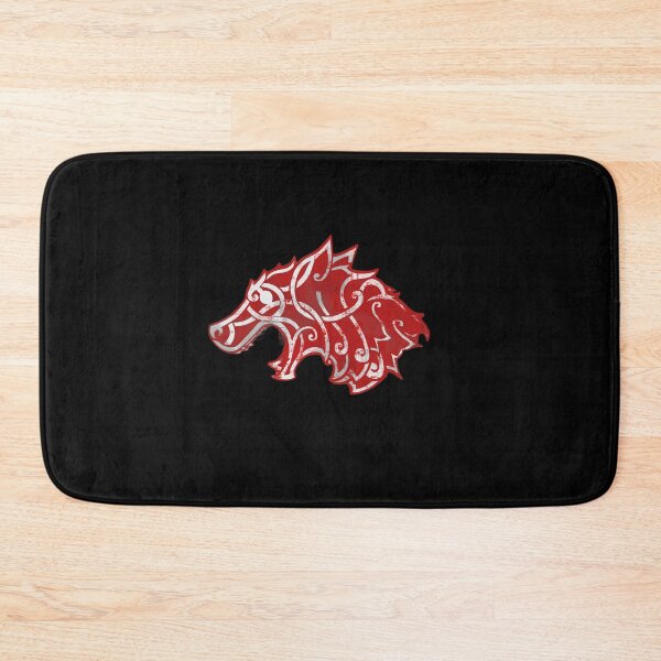 Item preview, Red Wolf head Banner  - Wheel of Time  - Lord Perrin designed and sold by outofflow.