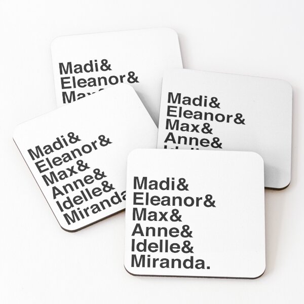 Item preview, Women of Black Sails Ampersand Names (BLACK) designed and sold by bobert-drake.