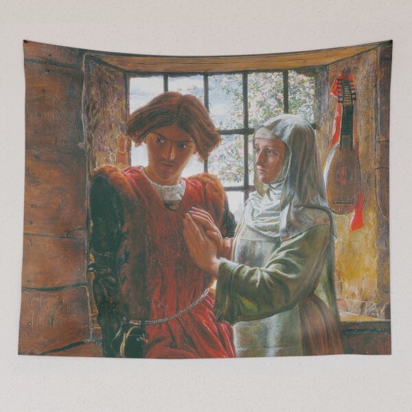 Item preview, William Holman Hunt - Claudio and Isabella designed and sold by vakashop.