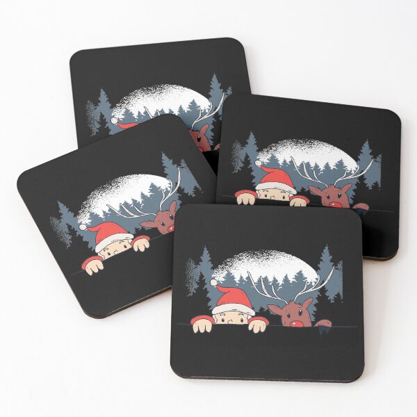 Item preview, Cute Santa Claus And Reindeer designed and sold by DavinciStore21.