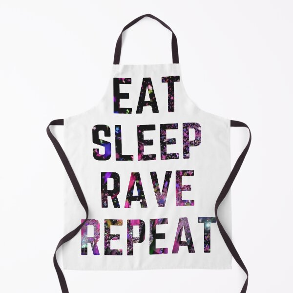 Item preview, Eat Sleep Rave Repeat designed and sold by AJ505.