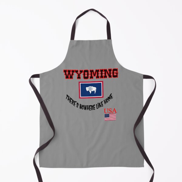 Item preview, Wyoming There's Nowhere Like Home Usa Flag Favorite State Workout Gift Ideas T Shirts designed and sold by mygiftideas.