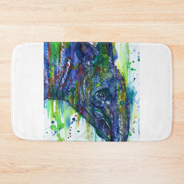 Item preview, TAPIR watercolor and ink portrait.1 designed and sold by lautir.