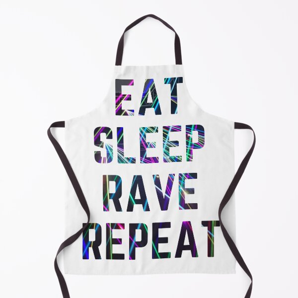 Item preview, Eat Sleep Rave Repeat designed and sold by AJ505.
