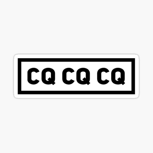 Artikel-Vorschau von cq cq cq, designt und verkauft von dacusprints.