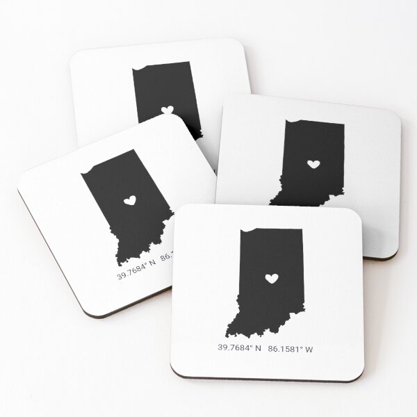 Item preview, Indianapolis Coordinates  designed and sold by llaux.