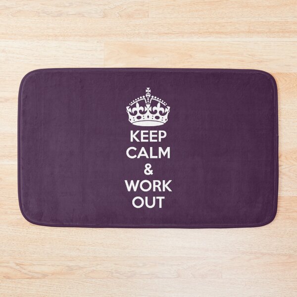 Item preview, Keep Calm & Work Out designed and sold by Arthur Wendler.