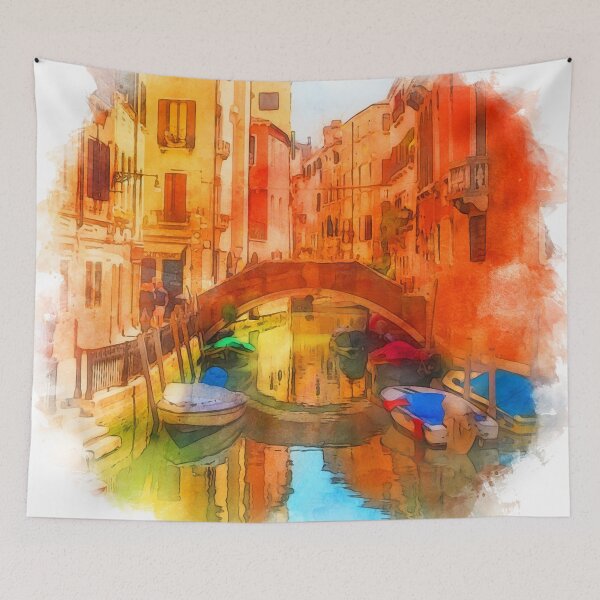 Item preview, Venice, Italian Panorama designed and sold by AM FineArtPrints.