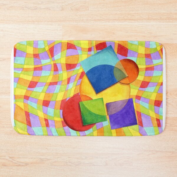 Item preview, Candy Rainbow Geometric Plaid designed and sold by PatriciaSheaDesigns.