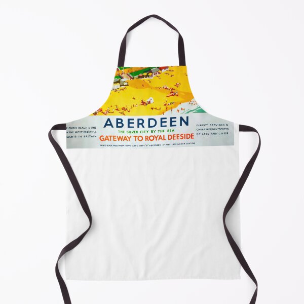 Item preview, Railway Poster Aberdeen designed and sold by stickart-marek.
