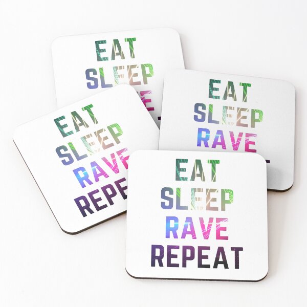 Item preview, Eat Sleep Rave Repeat designed and sold by AJ505.