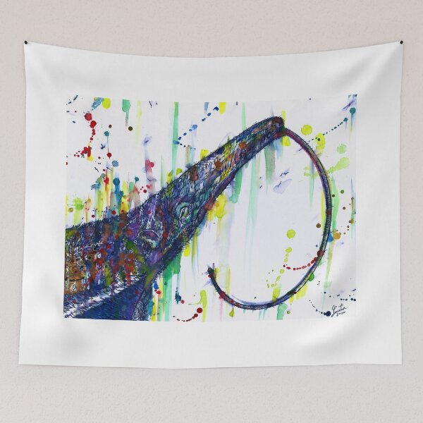 Item preview, ANTEATER watercolor and ink portrait.1 designed and sold by lautir.