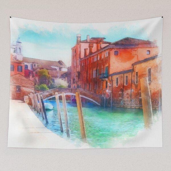 Item preview, Venice, Italian Panorama designed and sold by AM FineArtPrints.