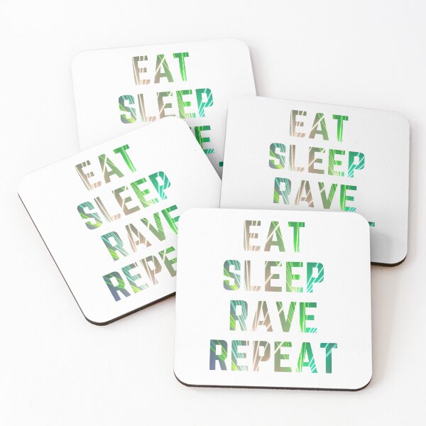 Item preview, Eat Sleep Rave Repeat designed and sold by AJ505.