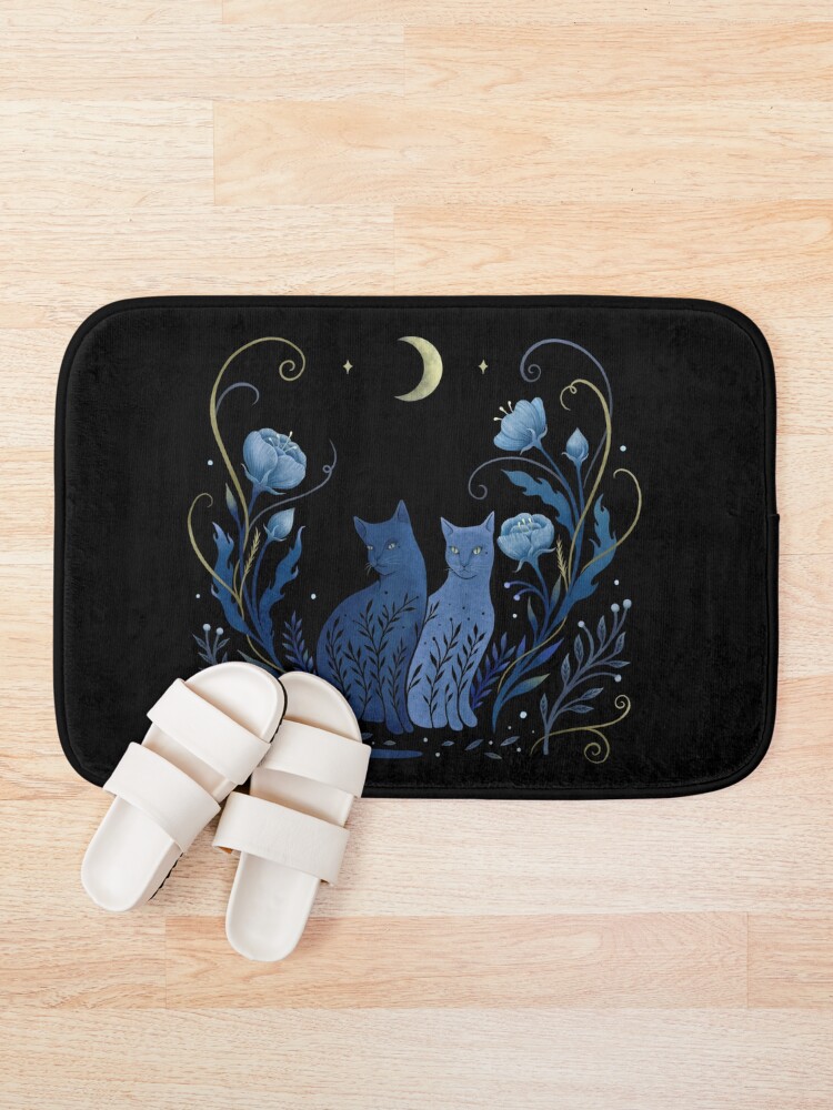 Alternate view of Two Cats Bath Mat