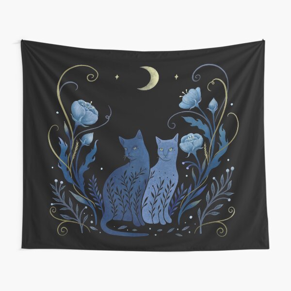 Two Cats Tapestry