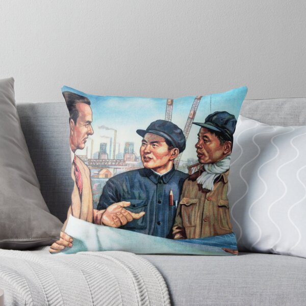 Item preview, "Study the Soviet Union's advanced economy to build up our nation" 1953 China People's Republic designed and sold by retroposters.