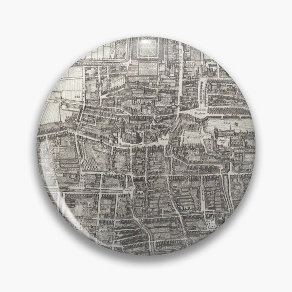Item preview, The Hague Netherlands Vintage Map (1840) designed and sold by BravuraMedia.