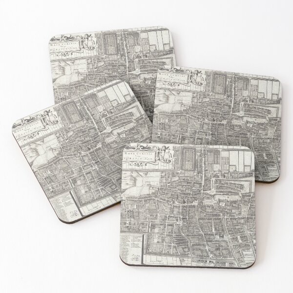 Item preview, The Hague Netherlands Vintage Map (1840) designed and sold by BravuraMedia.