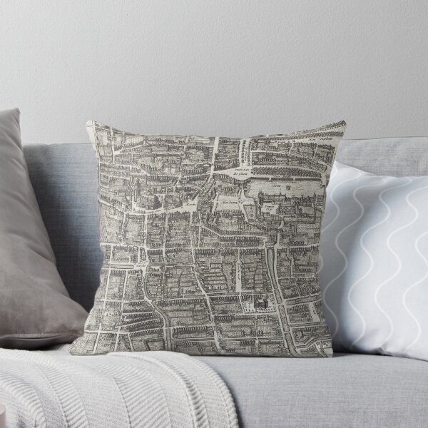 Item preview, The Hague Netherlands Vintage Map (1840) designed and sold by BravuraMedia.