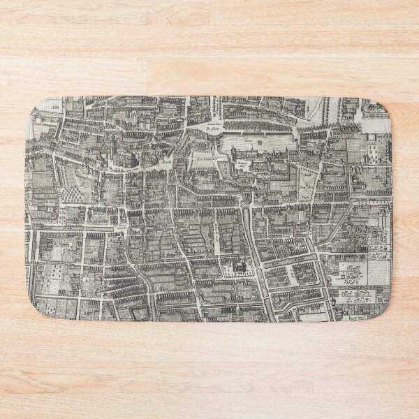 Item preview, The Hague Netherlands Vintage Map (1840) designed and sold by BravuraMedia.