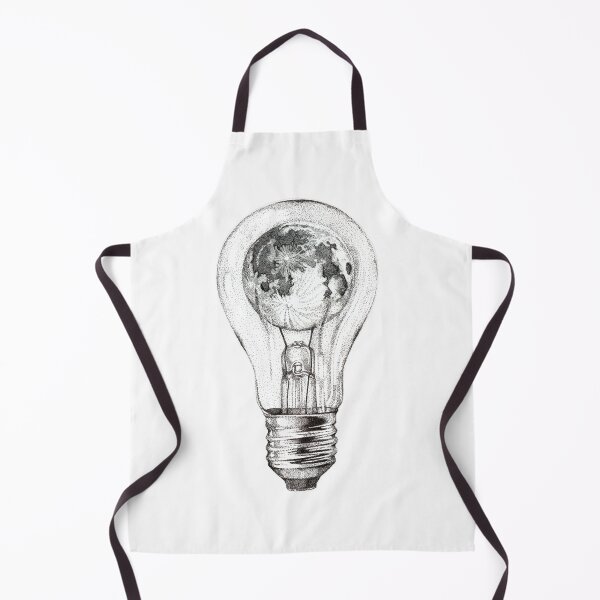 Item preview, Moon light bulb designed and sold by DoughtycreARTiv.