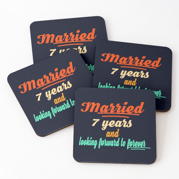 Item preview, 7 year anniversary gift for him :gift about 7 years married:gift about marriage idea:funny gift for who married 7 years designed and sold by khalidelk.