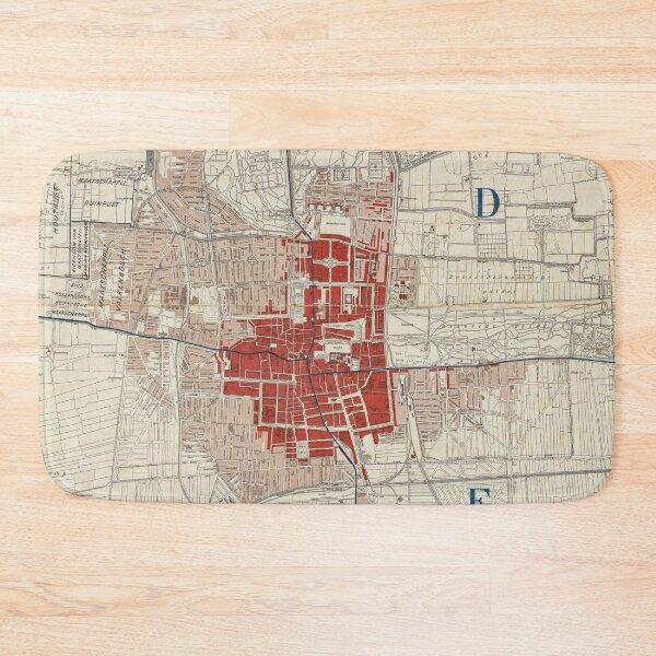 Item preview, The Hague Netherlands Vintage Map (1840) designed and sold by BravuraMedia.