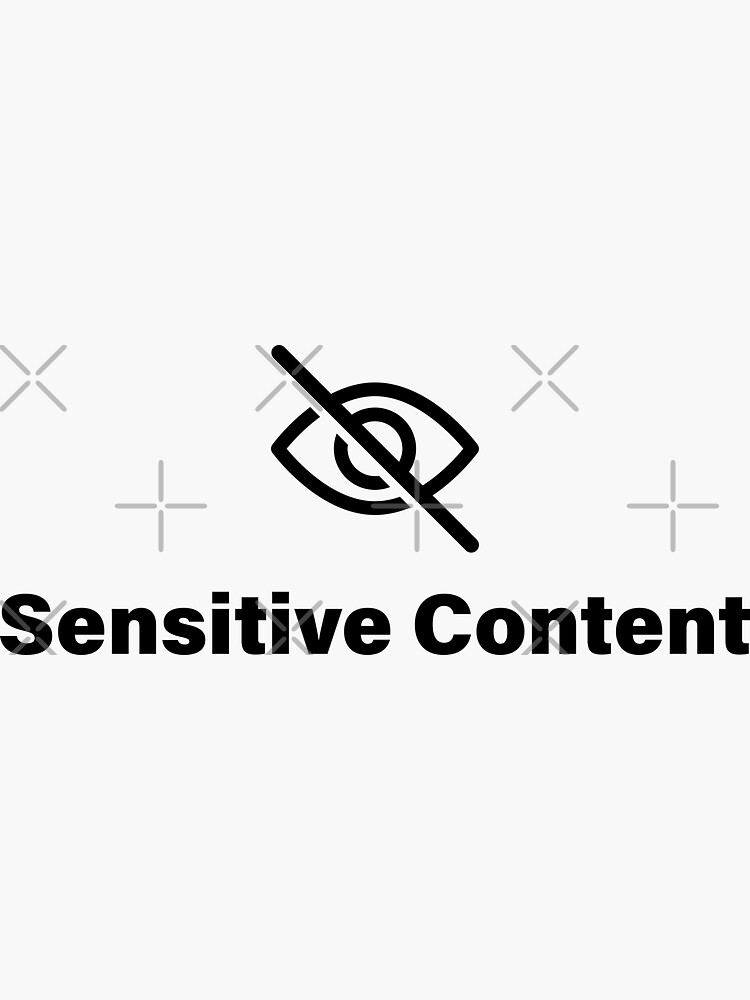 Sensitive content картинка