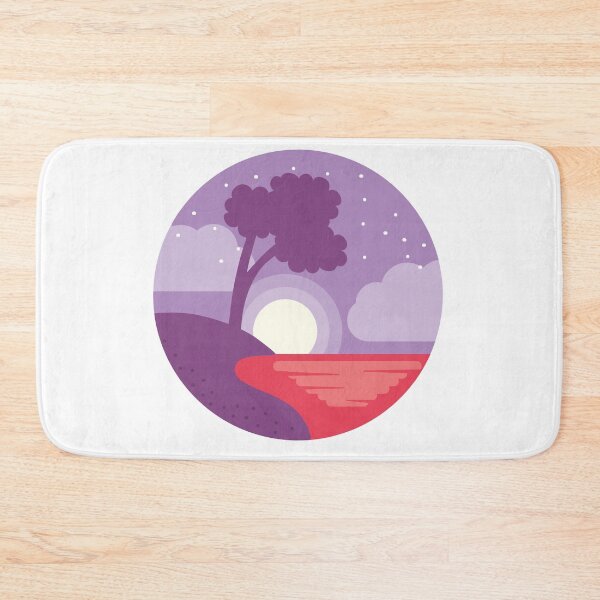 Item preview, Calm Night Landscape designed and sold by hachemi riadh.