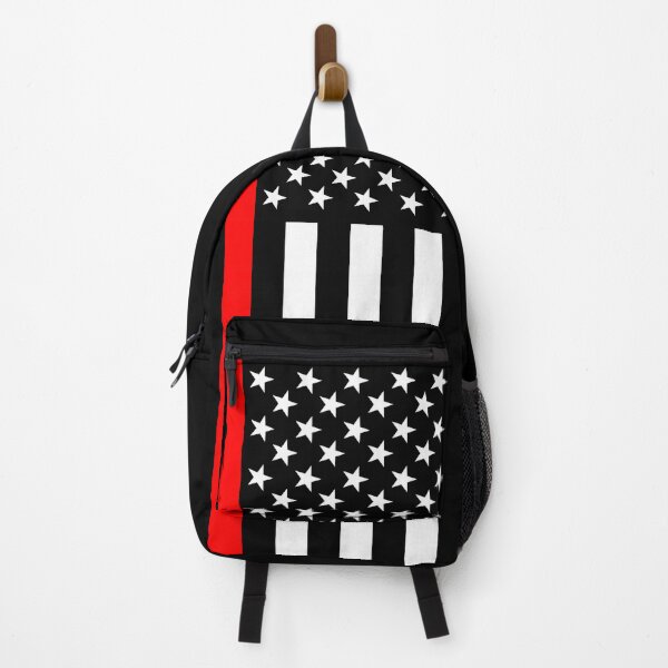 Item preview, Firefighters Red Line US Flag designed and sold by Garaga.