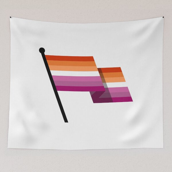 Item preview, lesbian pride flag designed and sold by brenda-lee.